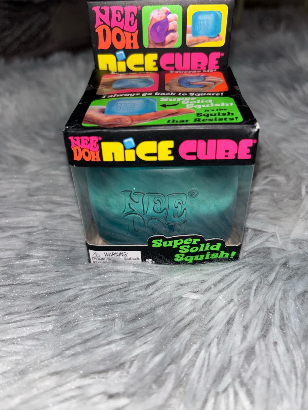 Nice Cube Teal Super Solid Squish